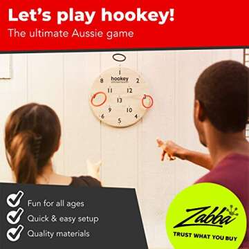 Elite Sportz Equipment Ring Toss Game - Games for Man Caves, Apartments, and Outdoor Fun - Gift for ...