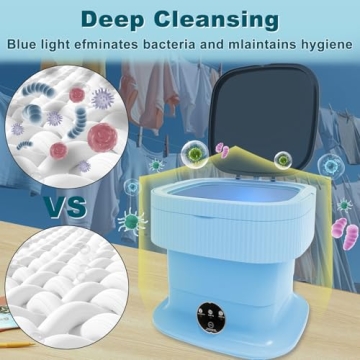 13L Portable Mini Washing Machine with Spin Dryer