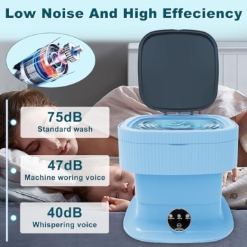 13L Portable Mini Washing Machine with Spin Dryer