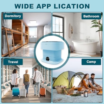 13L Portable Mini Washing Machine with Spin Dryer