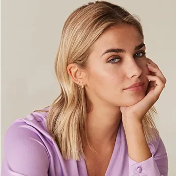 Elegant PAVOI Gold-Plated Huggie Ear Rings for Daily Wear