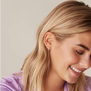 Elegant PAVOI Gold-Plated Huggie Ear Rings for Daily Wear