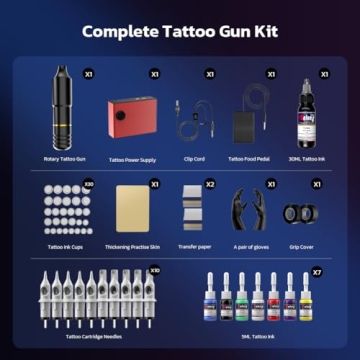 Complete Solong Tattoo Kit for Beginners and Professionals