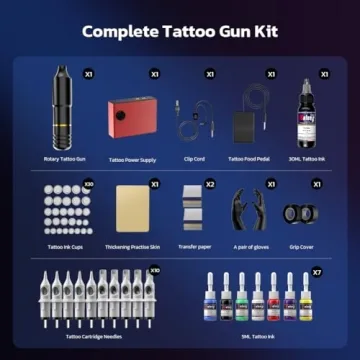 Complete Solong Tattoo Kit for Beginners and Professionals