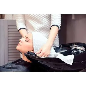 Spa Towels for Facials - Salon Towels Hand Towels Bulk Facial Towels for Estheticians Soft Toallas para Salon De Belleza 16 x 27 Inches Pack of 12 (White)