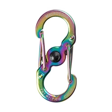 Nite Ize S-Biner MicroLock Stainless Steel Carabiner Clip
