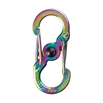Nite Ize S-Biner MicroLock Stainless Steel Carabiner Clip