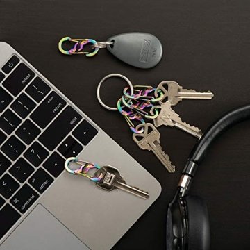 Nite Ize S-Biner MicroLock Stainless Steel Carabiner Clip