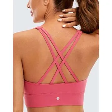 Comfortable High Neck Sports Bra - CRZ YOGA Butterluxe