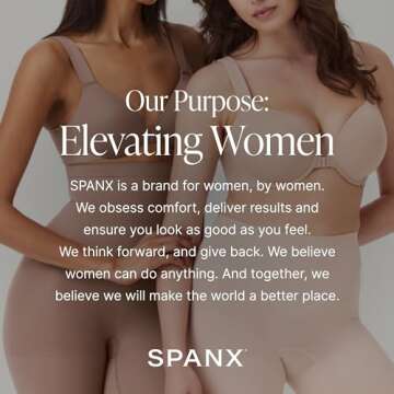 SPANX® Ecocare Everyday Shaping Seamless Thongs for Women – Breathable – Pull-on Style – Blended Fabric Shaping Thong Cafe Au Lait LG - Regular One Size