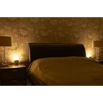 AURAGLOW GU10 Plug In Uplight Lamp for Modern Decor