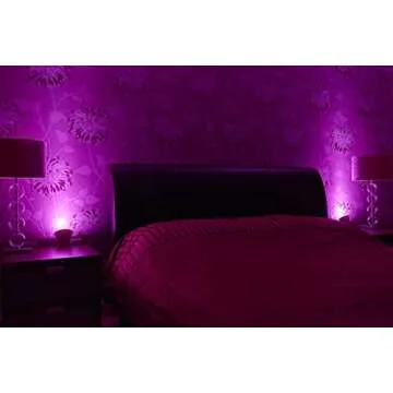 AURAGLOW GU10 Plug In Uplight Lamp for Modern Decor