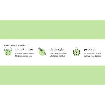 Yarok - Feed Your Ends Leave In Conditioner - Moisturize, Detangle & Protect - Hydrating & Nourishing - For Shiny, Smooth, Soft Hair - 100% Vegan - Gluten, Sulfate, Paraben & Cruelty Free - 8oz