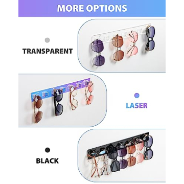SILFGRLF Sunglasses Holder Organizer for Stylish Eyewear Display