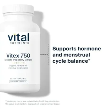 Vital Nutrients Vitex 750 | Natural Hormonal Support Supplement