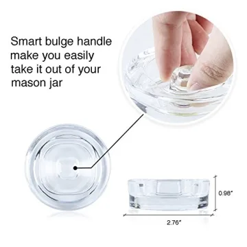 4-Pack Fermentation Glass Weights for Easy Fermentation