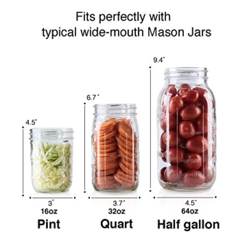 4-Pack Fermentation Glass Weights for Easy Fermentation