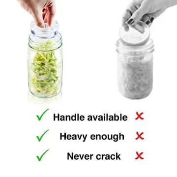 4-Pack Fermentation Glass Weights for Easy Fermentation