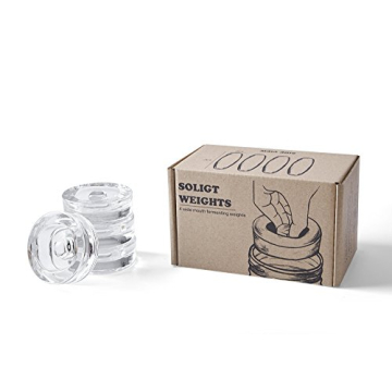 4-Pack Fermentation Glass Weights for Easy Fermentation