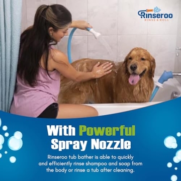 Rinseroo Tub Faucet Sprayer Attachment for Easy Bathing
