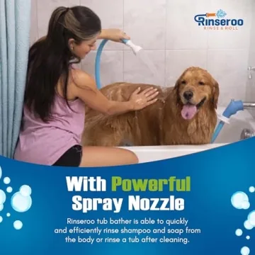 Rinseroo Tub Faucet Sprayer Attachment for Easy Bathing