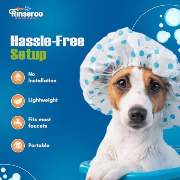 Rinseroo Tub Faucet Sprayer Attachment for Easy Bathing