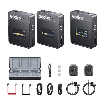 Godox MoveLink II M2 Wireless Lavalier Microphone System