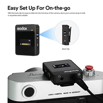 Godox MoveLink II M2 Wireless Lavalier Microphone System