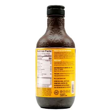 Lakanto Sugar Free Chocolate Syrup - Sweetened with Monk Fruit Sweetener, Zero Net Carbs, Keto Diet ...