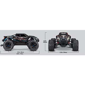 Traxxas 8S X-Maxx 4WD Electric Monster Truck - Ultimate Speed