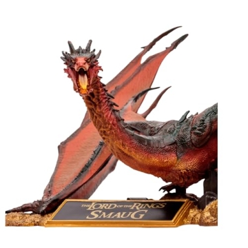 Stunning Smaug PVC Statue by McFarlane Toys for Fans