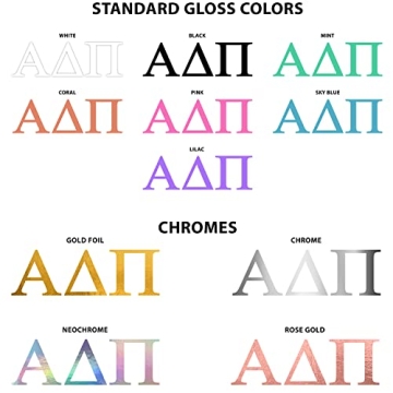Pro-Graphx Alpha Delta Pi Sticker Decal for Sorority Pride