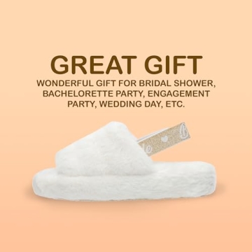 Cozy Bride Slippers for Wedding Day Comfort and Style