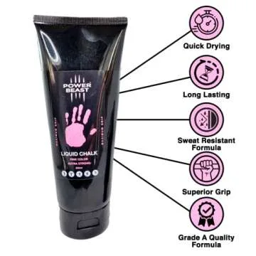 POWER BEAST Colored Liquid Chalk (Pink)