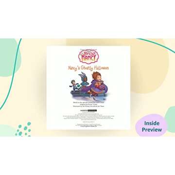 Disney Junior Fancy Nancy: Nancy's Ghostly Halloween: Includes Over 50 Stickers!