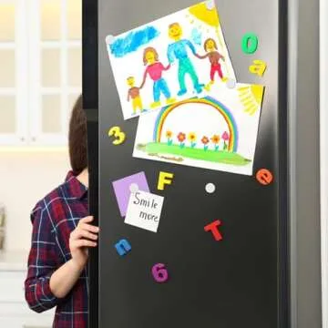 Small Magnets, 250 Pack Refrigerator Magnets 8x2mm Rare Earth Magnets Neodymium Magnets for Crafts, Whiteboard, Kitchen Cabinet