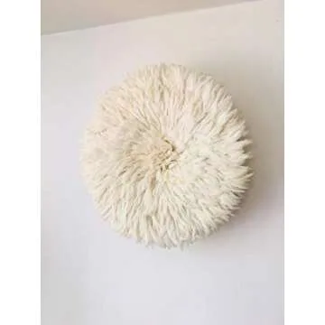 Handmade Juju Hat in Ivory for Stunning Wall Decor