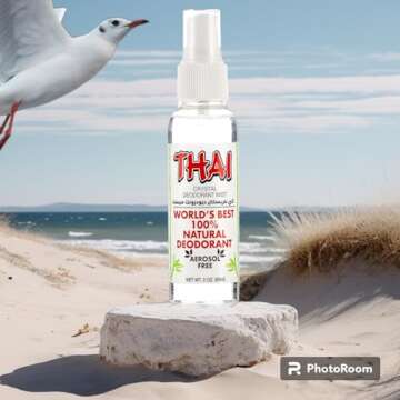 THAI Crystal Mist Deodorant Body Spray - Odorless & Travel Size