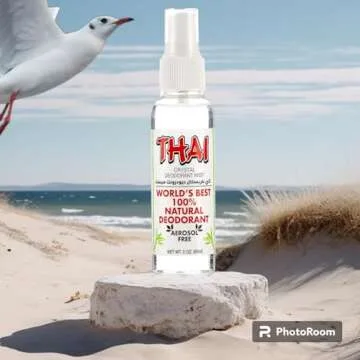 THAI Crystal Mist Deodorant Body Spray - Odorless & Travel Size