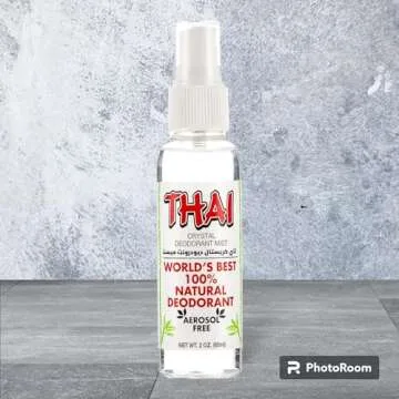 THAI Crystal Mist Deodorant Body Spray - Odorless & Travel Size