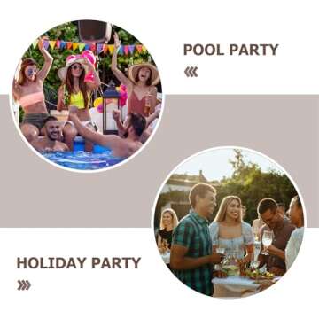 BESTonZON 2PCS Coconut Cup, Polished Coconut Cups Hawaiian Cups for Party, Coconut Cocktail Goblet Cups, Coconut Wine Tiki Mugs Coconut Cocktail Retro Decor Banquet Whisky Coconut Shell Retro Mug