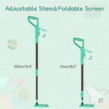 OMMO Kids Metal Detector - Waterproof & Rechargeable Fun