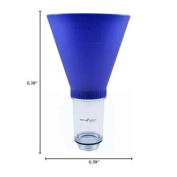 Motivx Tools Engine Oil Funnel for Toyota, Lexus, and Scion Vehicles with Threaded Oil Filler Caps – Fits Most Camry, Corolla, RAV4, Tacoma, Highlander, Sienna, Tundra, RX350 and Many More