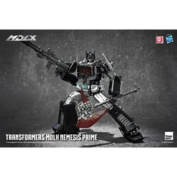threezero Transformers Nemesis Prime PX MDLX Articulated Figure