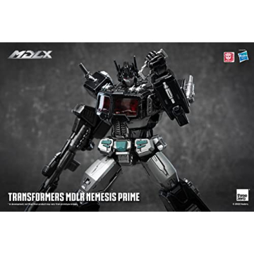 threezero Transformers Nemesis Prime PX MDLX Articulated Figure