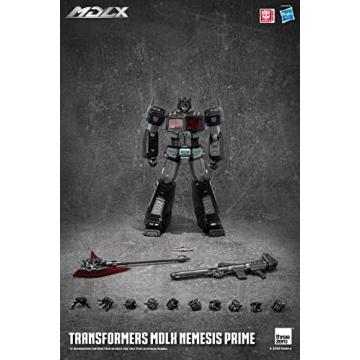 threezero Transformers Nemesis Prime PX MDLX Articulated Figure