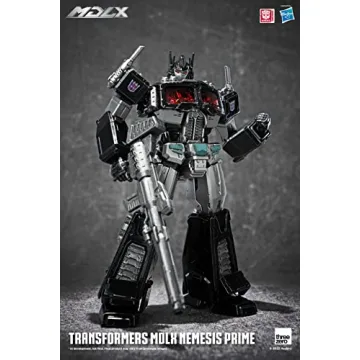 threezero Transformers Nemesis Prime PX MDLX Articulated Figure