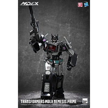 threezero Transformers Nemesis Prime PX MDLX Articulated Figure