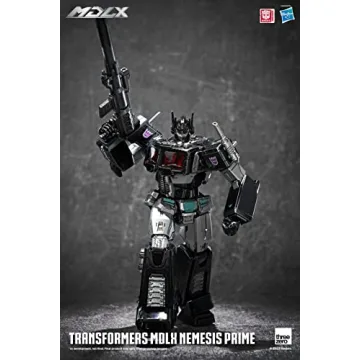 threezero Transformers Nemesis Prime PX MDLX Articulated Figure