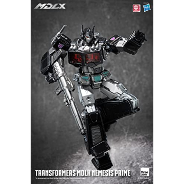 threezero Transformers Nemesis Prime PX MDLX Articulated Figure